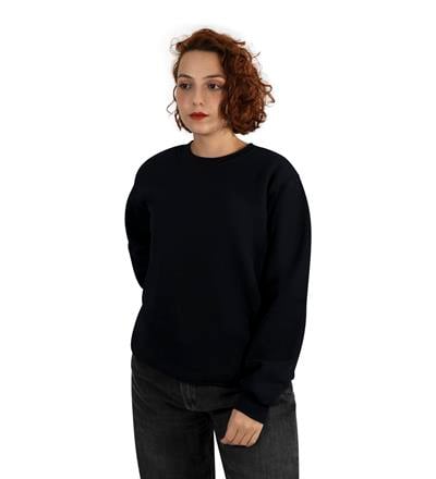 Siyah Yansı Sweatshirt