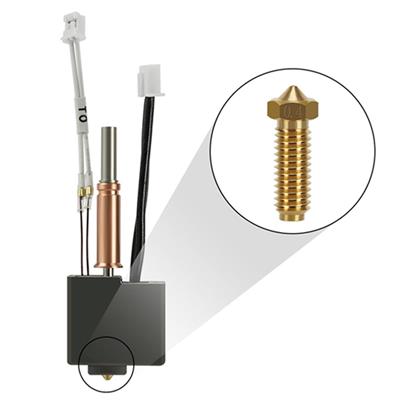 Anycubic Kobra 3 Hotend Seti(Pirinç Nozzle)