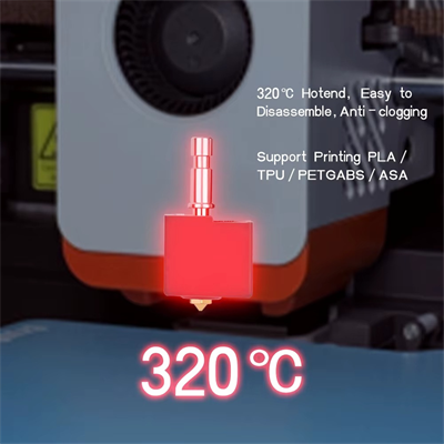 Anycubic Kobra S1 Hotend Seti-0.4mm(Sertleştirilmiş Çelik Nozzle)