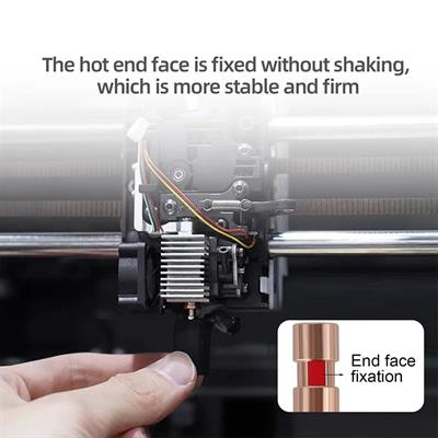 Anycubic Kobra S1 Yükseltilmiş Hotend Seti-0.4mm Sertleştirilmiş Nozzle