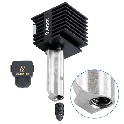 Bambu Lab A1-A1 Mini Sertleştirilmiş Çelik Mekanik Hotend Kiti-0.2mm