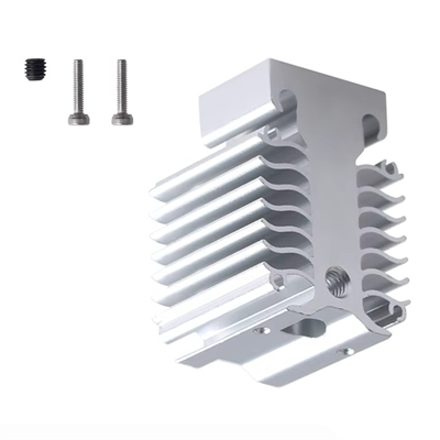 Creality Ender 3 V3 KE-V3 SE Uyumlu Soğutucu Alüminyum Radyatör-Gümüş