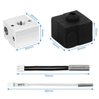 Creality Ender 3 V3 SE Standart Hotend Seti-24V 40W-260°C
