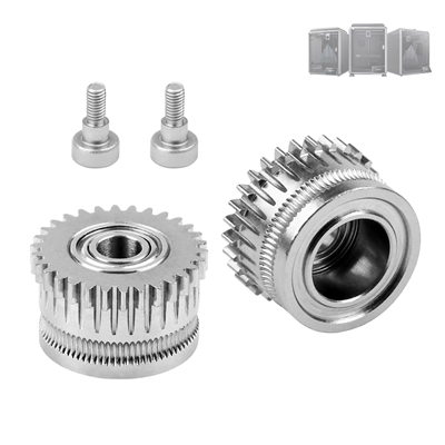 Creality K1-K1C-K1 Max-Ender V3-V3 Plus Extruder Dişlisi(Paslanmaz Çelik)