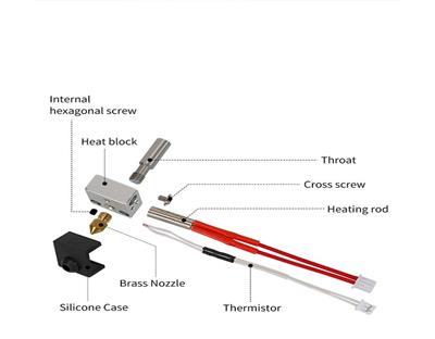 Elegoo Hotend Set(Neptune 3 Pro-Neptune 3 Plus-Neptune 3 Max)