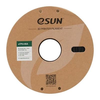Esun TPU 95A Filament Siyah 1.75mm 1000gr