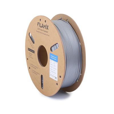 Filamix Filament PLA + 1.75mm 1 KG Plus Gümüş
