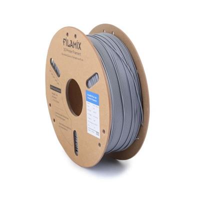 Filamix Filament PLA + 1.75mm 1 KG Plus Gri