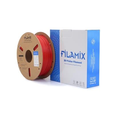 Filamix Filament PLA + 1.75mm 1 KG Plus Koyu Kırmızı