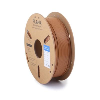 Filamix Filament PLA + 1.75mm 1 KG Plus Kahverengi
