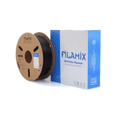 Filamix Filament PLA + 1.75mm 1 KG Plus Siyah