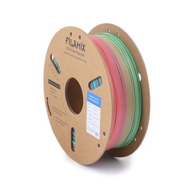 Filamix Filament PLA + 1.75mm 1 KG Plus Rainbow