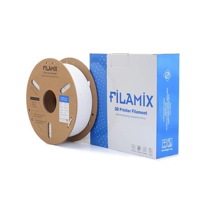 Filamix Filament PLA + 1.75mm 1 KG Plus Beyaz