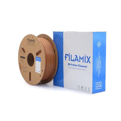 Filamix Filament PLA + 1.75mm 1 KG Plus Kahverengi