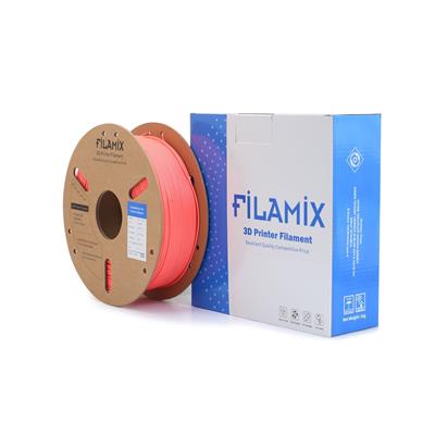Filamix Filament PLA + 1.75mm 1 KG Plus Fluo Kırmızı