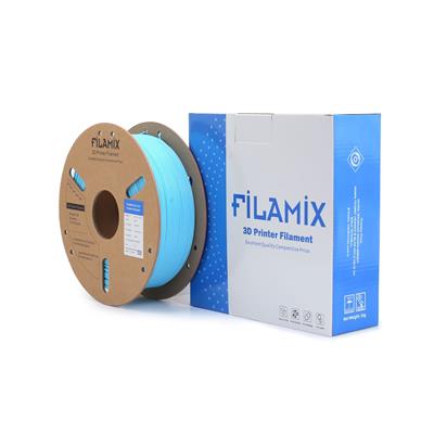 Filamix Filament PLA + 1.75mm 1 KG Plus Mavi