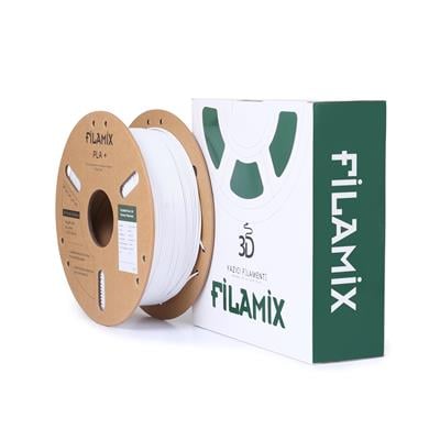 Filamix PLA+ Filament 1.75mm 1Kg (300mm/s)Beyaz