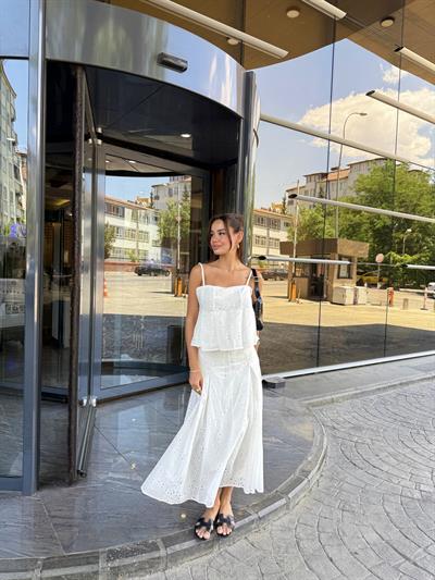 ASKILI BLUZ ETEK FİSTO TAKIM