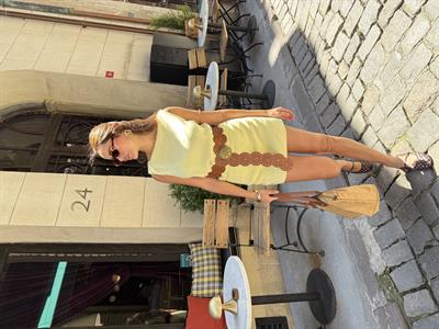 ASOS ETEKLİ TAKIM SARI