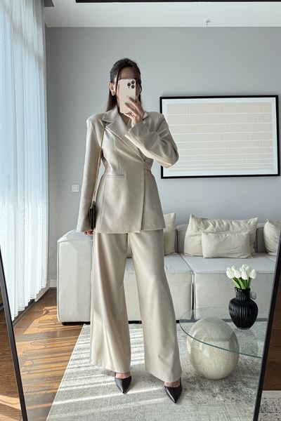 BAĞCIKLI CEKET PANTOLON TAKIM