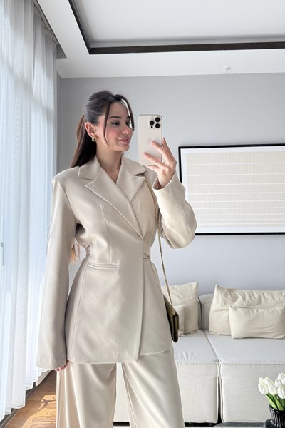 BAĞCIKLI CEKET PANTOLON TAKIM