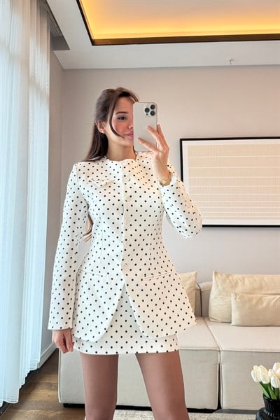 BELDEN OTURTMALI CEKET ETEK PUANTİYELİ TAKIM