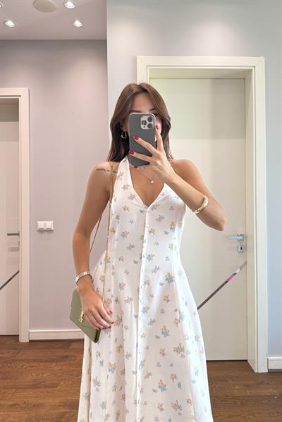HALTER YAKA KETEN MUADİL EİBİSE