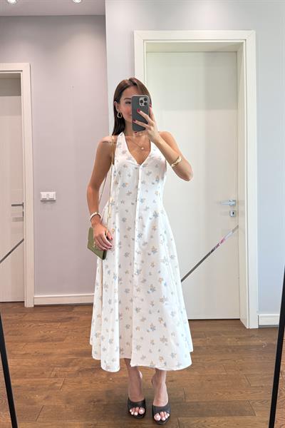 HALTER YAKA KETEN MUADİL EİBİSE
