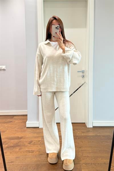 POLO YAKA TRİKO PANTOLON TAKIM