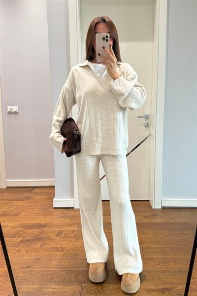POLO YAKA TRİKO PANTOLON TAKIM