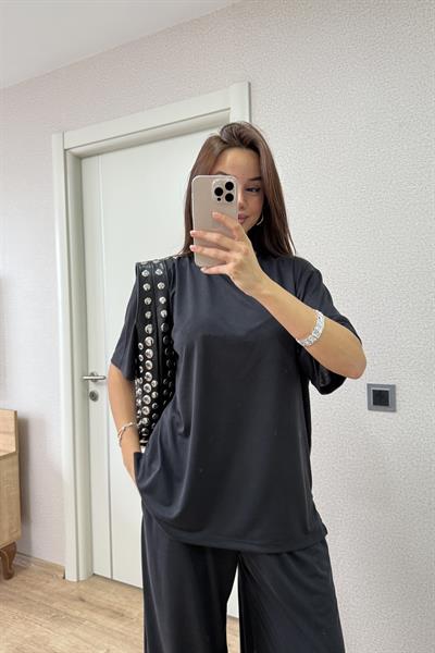 SİYAH OVERSİZE TAKIM