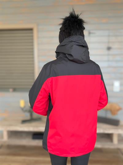 Baskılı İçi Polarlı Mont