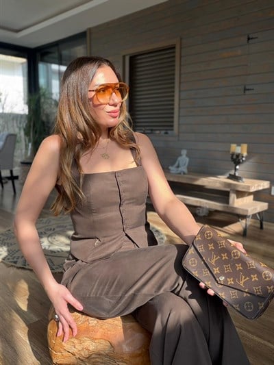 Dikme Metal Logolu Yelek Pantolon Takım