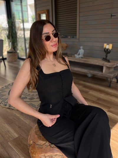 Dikme Metal Logolu Yelek Pantolon Takım