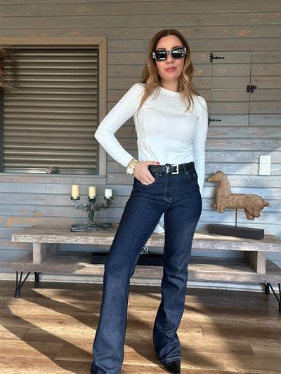 İspanyol Paça Kot Pantolon