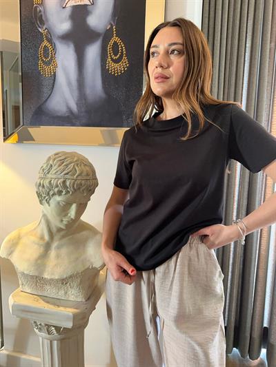 Kısa Kol Basic T-Shirt