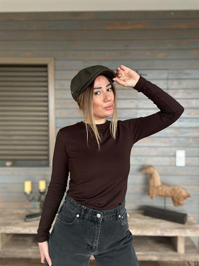 Nakış Logolu Basic Bluz