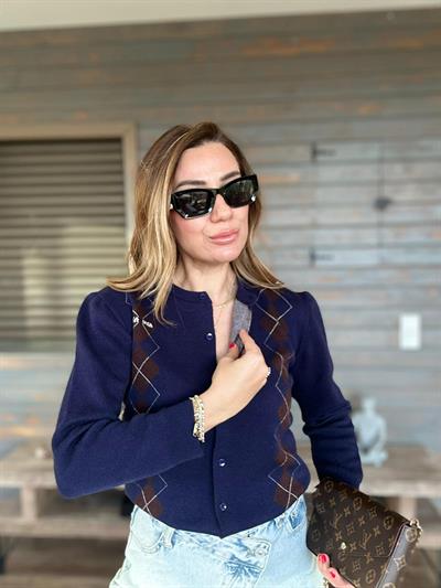 Nakış Logolu Dijital Baskılı Hırka