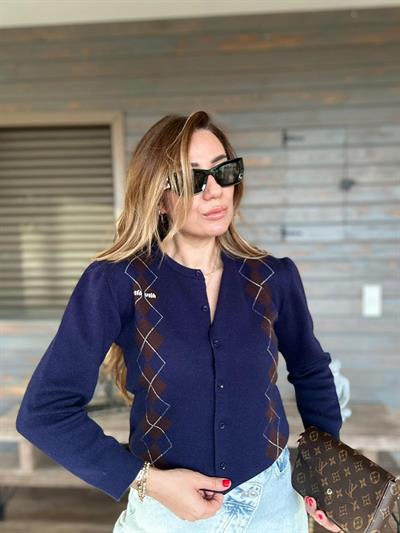 Nakış Logolu Dijital Baskılı Hırka