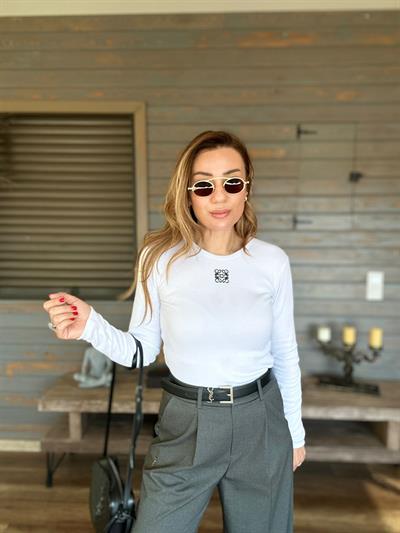 Nakış Logolu Kazak