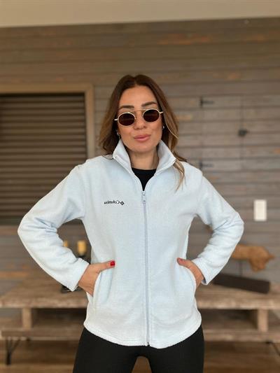 Nakış Marka Logolu Peluş Ceket