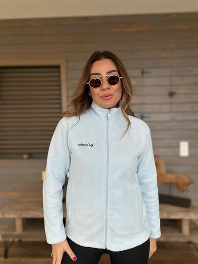 Nakış Marka Logolu Peluş Ceket