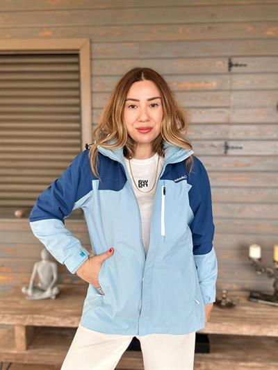 Nakışlı İçi Polarlı Kar Montu