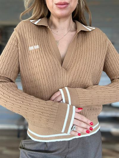 Saç Örgü Desen Triko