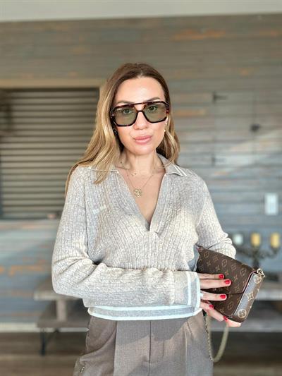 Saç Örgü Desen Triko