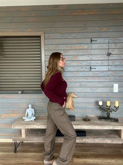 Salaş Kesim Kot Pantolon