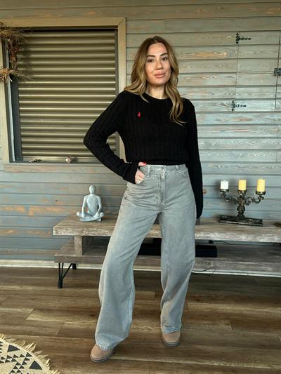 Salaş Kesim Kot Pantolon