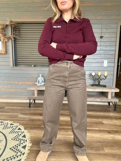 Salaş Kesim Kot Pantolon