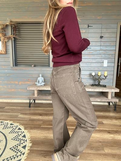 Salaş Kesim Kot Pantolon