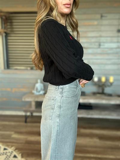 Salaş Kesim Kot Pantolon